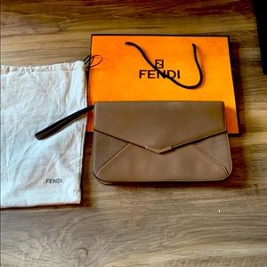 New Authentic Fendi Clutch/Wristlet/Wallet